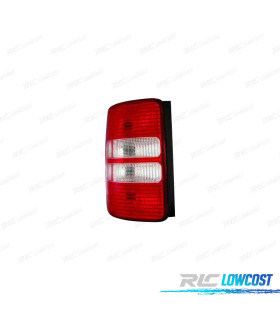 FEUX ARRIÈRE GAUCHE POUR VOLKSWAGEN VW CADDY 1P 10-14 BLANC ROUGE