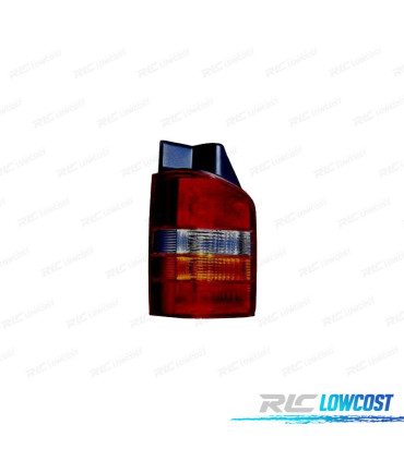 FEUX ARRIÈRE GAUCHE VOLKSWAGEN VW TRANSPORTER T5 2P 03-09 FUMÉ