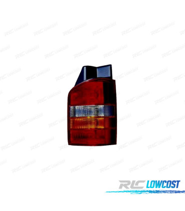 FEUX ARRIÈRE DROIT VOLKSWAGEN VW TRANSPORTER T5 2P 03-09 FUMÉ