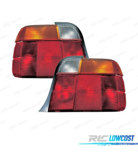 FEUX ARRIÈRE BMW SÉRIE 3 E36 COMPACT 94-00 AMBRE