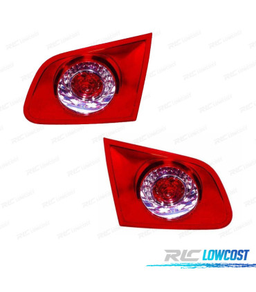 FEUX ARRIÈRE VOLKSWAGEN VW PASSAT VARIANT 05-10 BLANC ROUGE INTÉRIEUR