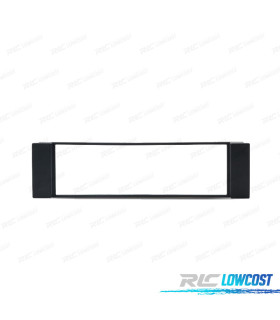 FACADE AUTORADIO 1-DIN NOIR AUDI SEAT FIAT