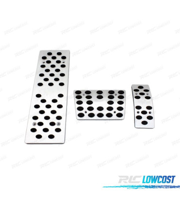 PEDALES AUDI S-LINE AUTOMATIQUE AVEC REPOSE-PIED ALUMINIUM POLI
