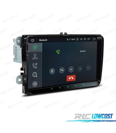 AUTORADIO GPS ECRA TACTIL 9" VOLKSWAGEN VW POUR SKODA SEAT ANDROID 12