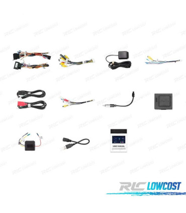 AUTORADIO GPS ANDROID 12 SEAT LEON ALTEA TOLEDO ALHAMBRA USB GPS TACTIL HD