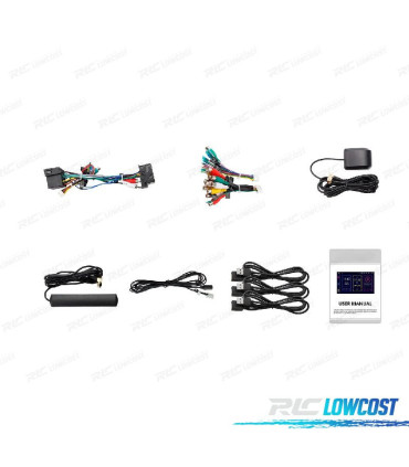 AUTORADIO 9" GPS ANDROID 14 VOLKSWAGEN VW POUR SKODA SEAT