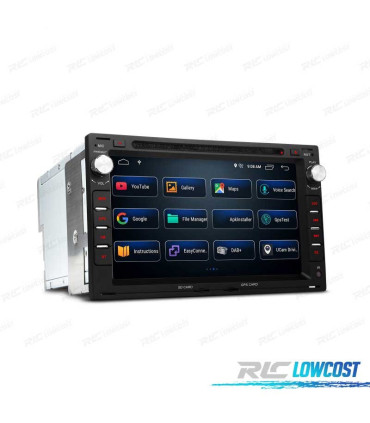 AUTORADIO GPS ANDROID 11 POUR SEAT SKODA VOLKSWAGEN VW 7"