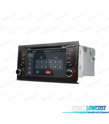 AUTORADIO GPS ANDROID 12 POUR AUDI A4 B6 B7 00-08 SEAT EXEO 08-12 OCTA-CORE