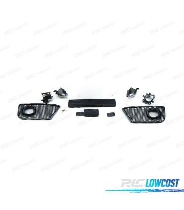 PARE CHOCS FRONTAL AUDI A3 8P 08-12 RS NOIR PDC