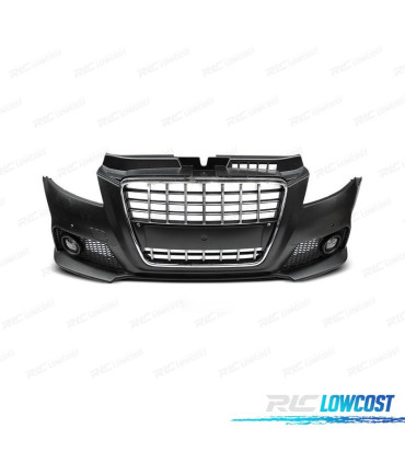 PARE-CHOCS AVANT AUDI A3 8P 08-12 LOOK S LINE CHROME NOIR PDC