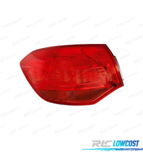 FEUX ARRIÈRE GAUCHE POUR OPEL ASTRA J SPORTS TOURER 10-16 ROUGE