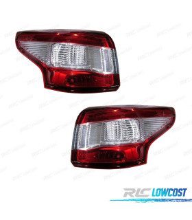 FEUX ARRIÈRE POUR NISSAN QASHQAI 14-17 LED