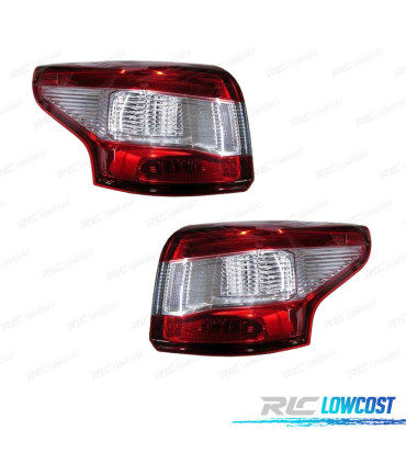 FEUX ARRIÈRE POUR NISSAN QASHQAI 14-17 LED
