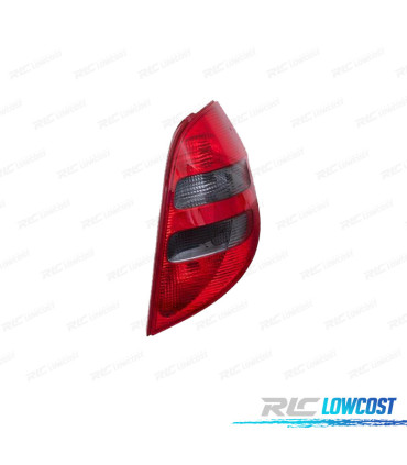 FEUX ARRIÈRE DROIT MERCEDES CLASSE A W169 04-08 FUMÉ ROUGE