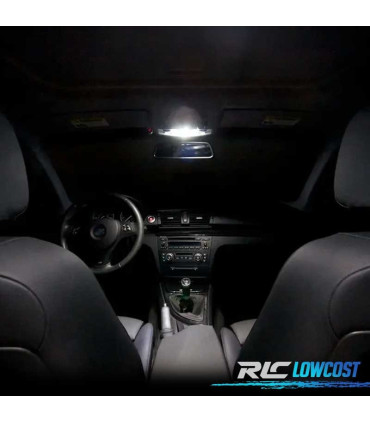 KIT 15 AMPOULES LED INTÉRIEUR POUR BMW SÉRIE 1 E81 E87 116i 118d 118i 120d 120i 123d 130i 135i 03-11