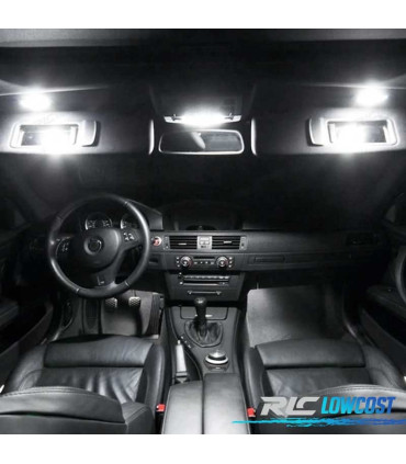 KIT 16 AMPOULES LED INTÉRIEUR BMW SÉRIE 1 E88 CABRIOLET CABRIOLET 118i 120d 120i 125i 128i 135i 08-13