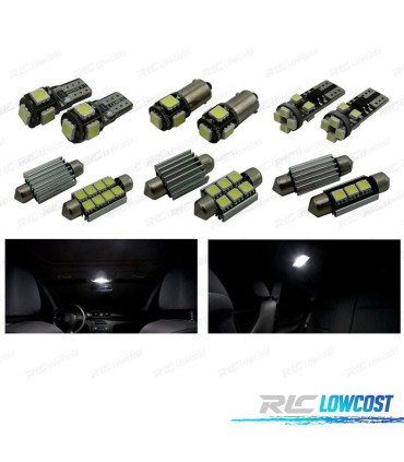 KIT 10 AMPOULE LED INTÉRIEUR POUR BMW SÉRIE 1 F20 F21HATCHBACK 114I 116I 118I 120D 125D 125I M135I XDRIVE 12-14