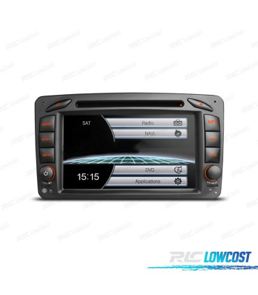 AUTORADIO GPS POUR MERCEDES CLASS AC CLK USB GPS TACTIL HD 7"