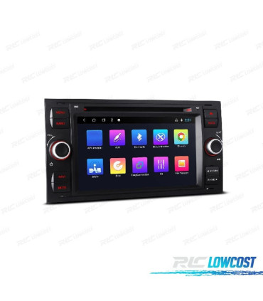 AUTORADIO GPS ANDROID 11 POUR FORD FOCUS C-MAX S-MAX GALAXY FUSION FIESTA