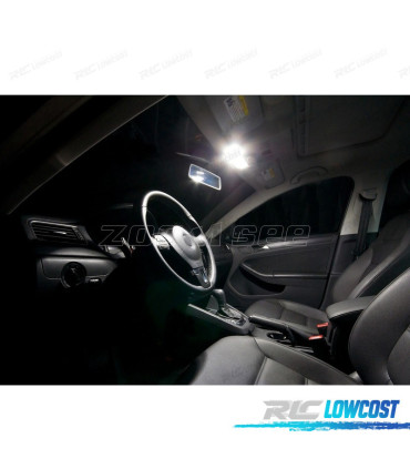 KIT 13 AMPOULES LED INTÉRIEUR POUR VOLKSWAGEN VW JETTA 6 MK6 MK VI BERLINE 11-18