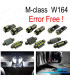 KIT 11 AMPOULES LED INTÉRIEUR MERCEDES CLASSE C W202 C220 C230 C280 C36 AMG 93-99