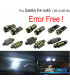 KIT 11 AMPOULES LED INTÉRIEUR POUR HYUNDAI SANTAFE SANTA FE IX45 13-16