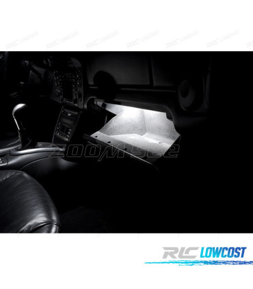KIT 10 AMPOULES LED INTÉRIEUR POUR PORSCHE 911 996 CARRERA S TURBO 4S 98-05