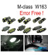 KIT 15 AMPOULES LED INTÉRIEUR POUR MERCEDES CLASSE M W163 ML320 ML350 ML430 ML500 ML55 AMG 98-05