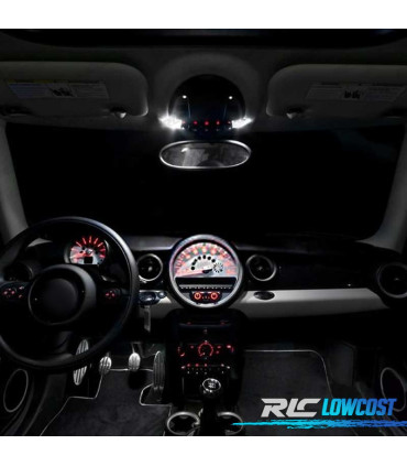 KIT 12 AMPOULES LED INTÉRIEUR MINI COOPER R56 07-10