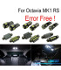 KIT 10 AMPOULES LED INTÉRIEUR POUR SKODA OCTAVIA MK 1 MKI RS 1U2 96-04