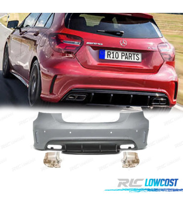 PARE-CHOCS ARRIÈRE MERCEDES W176 A45 12-18 LOOK AMG