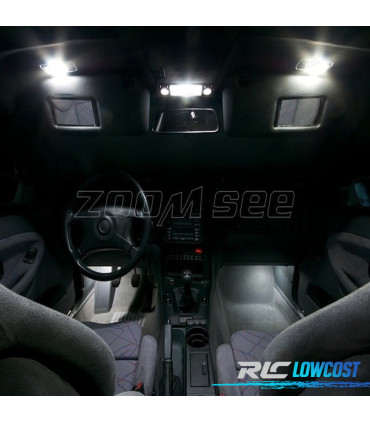 KIT 12 AMPOULES LED INTÉRIEUR BMW SÉRIE 3 E36 BERLINE CABRIOLET M3 318I 320I 325I 323I 328I 93-99