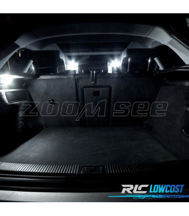 KIT 12 AMPOULES LED INTÉRIEUR AUDI A3 S3 8P 06-13