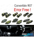 KIT 12 AMPOULES LED INTÉRIEUR POUR MINI COOPER CABRIO CONVERTIBLE R57 09-15