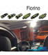 KIT 5 AMPOULES LED INTÉRIEUR FIAT FIORINO 07-12
