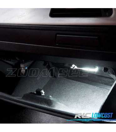 KIT 9 AMPOULES LED INTÉRIEUR POUR FIAT IDEA 03-12