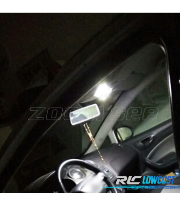 KIT 6 AMPOULES LED INTÉRIEUR POUR SEAT IBIZA MKV MK 5 SPORT COUPÉ ST 6J 6P 09-16