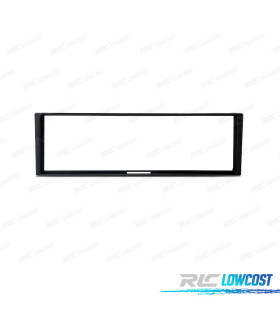 FACADE AUTORADIO 1-DIN NOIR POUR RENAULT