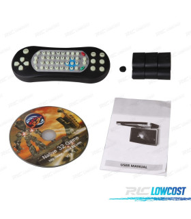 ÉCRAN DE TOIT HD 15.6" XTRONS DVD HDMI USB JEUX 12V24V