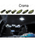 KIT 11 AMPOULES LED INTÉRIEUR POUR FIAT CROMA 194 05-11