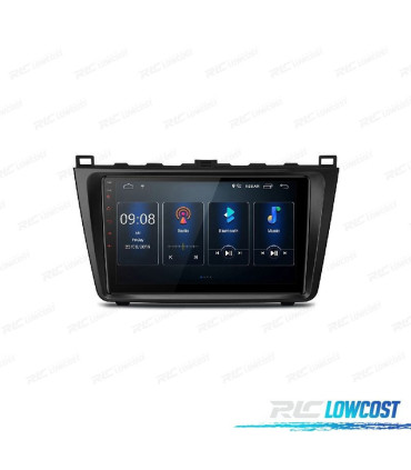 AUTORADIO GPS ANDROID 12 POUR MAZDA 6 08-12 9"