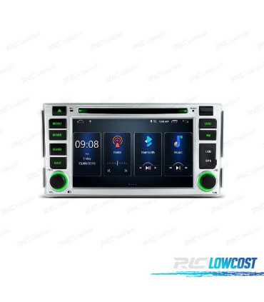 AUTORADIO GPS ANDROID 12 POUR HYUNDAI SANTA FE 06-12
