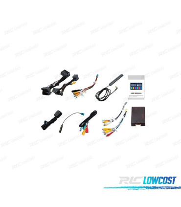 AUTORADIO 2DIN GPS ANDROID 13 POUR BMW SÉRIE 3 E46 ÉCRAN TACTILE 7"