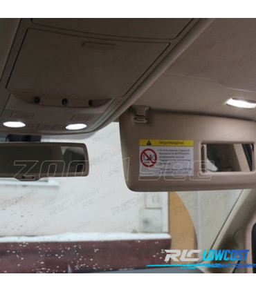 KIT 13 AMPOULES LED INTÉRIEUR POUR VOLKSWAGEN VW TOURAN 1Q3 11-15