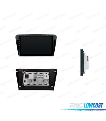 AUTORADIO GPS ANDROID 10 POUR SKODA OCTAVIA 14-16