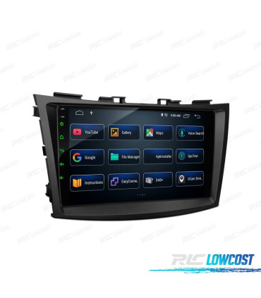 AUTORADIO GPS POUR SUZUKI SWIFT ANDROID 11 11-17