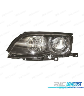 PHARE GAUCHE XENON BMW E46 4P 01-05 FOND NOIR