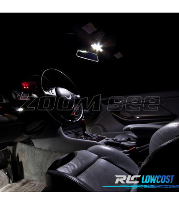 KIT 11 AMPOULES LED INTÉRIEUR BMW E46 CABRIOLET 318CI 320CD 320CI 325CI 323CI 330CI 330CD M3 00-07