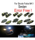 KIT 14 AMPOULES LED INTÉRIEUR POUR SKODA FABIA 1 MK1 MKI BERLINE 99-07