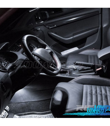 KIT 13 AMPOULES LED INTÉRIEUR POUR SKODA OCTAVIA 3 MK III RS COMBI 5E5 13-